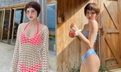 Hiền Hồ tung ảnh bikini ‘thả thính’, fan thi nhau làm thơ đáp lễ
