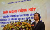 Bộ trưởng Phùng Xuân Nhạ: Tự chủ đại học còn hạn chế