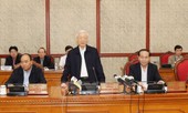 Bộ Chính trị làm việc với Ban Thường vụ Thành ủy Hà Nội