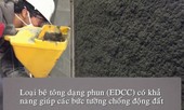 Bê tông xịt đặc biệt giúp các tòa nhà chống động đất