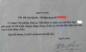 Bị tố nhận tiền chạy việc, cán bộ Văn phòng Tỉnh uỷ “biến mất”
