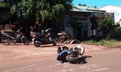 3 thanh niên thương vong sau cú tông vào xe công nông