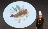 Min và Vũ lên đồ “chanh sả”, sánh vai dự tiệc của giám khảo Junior Master Chef Alain Nguyễn