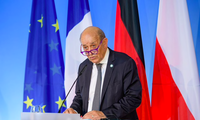 Ngoại trưởng Pháp Jean-Yves Le Drian. (Ảnh: Reuters)