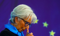 Chủ tịch ECB Christine Lagarde. (Ảnh: Reuters)