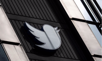 Logo hình chú chim hót của Twitter. (Ảnh: Reuters)