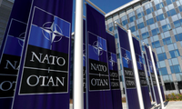 Trụ sở của NATO ở Brussels. (Ảnh: Reuters)