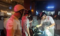 Cảnh sát xử lý ‘quái xế’ gây náo loạn khu vực sân Mỹ Đình