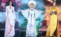 Top 35 khoe đường cong thể hình với áo dài tại Chung kết Hoa hậu Việt Nam 2020