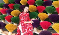 Làng hương Quảng Phú Cầu rực rỡ sắc màu thu hút giới trẻ đến chụp ảnh, quảng bá du lịch