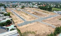 Một khu đất đấu giá trên địa bàn huyện Hoài Đức