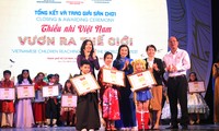 Ấn tượng buổi tổng kết, trao giải thưởng sân chơi ‘Thiếu nhi Việt Nam - Vươn ra thế giới’