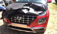 Hyundai Venue lộ những hình ảnh rõ nét trước ngày ra mắt