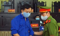 Bị cáo Nguyễn Minh Khoa - nguyên Trưởng phòng An ninh chính trị nội bộ Công an tỉnh Sơn La.