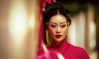 Hoa hậu Khánh Vân khoe sắc bên tà áo dài tâm sự cận Tết: ‘Có được những trải nghiệm thật ý nghĩa’