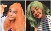 Nữ sinh thay đổi màu tóc mỗi tuần