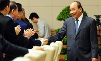Thủ tướng Nguyễn Xuân Phúc gặp mặt doanh nhân trẻ Việt Nam
