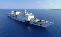 Tàu hải cảnh số hiệu 3901 lớn nhất thế giới của Trung Quốc trong một lần hoạt động ở biển Đông