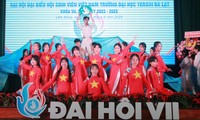 Chị Hoàng Thị Huỳnh My giữ chức danh Chủ tịch Hội Sinh viên trường ĐH Yersin Đà Lạt