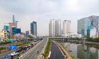 Cận cảnh đường song hành đại lộ Võ Văn Kiệt trước ngày khánh thành