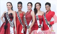 Ra mắt báo giới, nhan sắc thí sinh Miss Universe Philippines lại gây tranh cãi