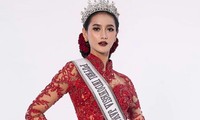 Tân Hoa hậu Indonesia là siêu mẫu cao 1m78, trình catwalk &apos;không phải dạng vừa&apos;