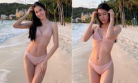 Hoa hậu Quốc tế vừa rục rịch trở lại, Á hậu Phương Anh liền tung ảnh nóng bỏng với bikini