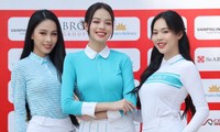 Top 3 Hoa hậu Việt Nam 2022 khoe sắc tại Tiền Phong Golf Championship