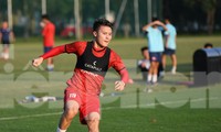 Quang Hải cùng đồng đội ở CAHN luyện bài gì cho trận Siêu cúp Quốc gia 2023?