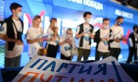 Đảng Nước Nga thống nhất thắng áp đảo trong bầu cử Duma Quốc gia