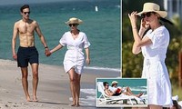 Ivanka Trump nắm tay chồng dạo biển, tận hưởng cuộc sống thảnh thơi sau rời Nhà Trắng
