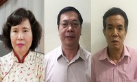 Bà Hồ Thị Kim Thoa, ông Vũ Huy Hoàng và ông Phan Chí Dũng vừa bị khởi tố