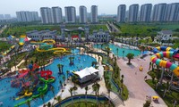 Công viên nước Thanh Hà (Hà Nội) bị kết luận xây dựng không phép và chiếm dụng 31.000m2 đất quy hoạch trồng cây xanh, công cộng 