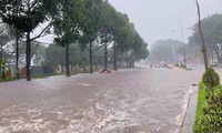 Mưa lớn gây ngập nặng ở Gia Lai