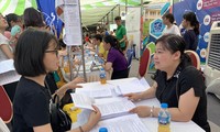 Thí sinh phải khai phiếu đăng ký dự thi đúng như hướng dẫn. Ảnh: Nghiêm Huê