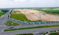 Khu đất 43 ha TCT Bình Dương chuyển nhượng trái quy định cho Công ty Tân Phú nay được Kim Oanh Group triển khai dự án phân lô bán nền Ảnh: H.C 