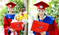 Á hậu Trịnh Kim Chi tốt nghiệp Cử nhân Đại học Sân khấu - Điện ảnh ở tuổi 49