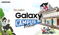Bất kể là ai, sinh viên toàn quốc đều có cơ hội trở thành người có tầm ảnh hưởng với Galaxy Campus Friends 