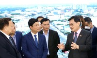 Phó Thủ tướng Singapore khảo sát khu công nghiệp quy mô lớn ở Bình Dương