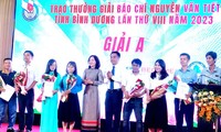 Phóng viên Báo Tiền Phong đạt giải B Giải Báo chí Nguyễn Văn Tiết