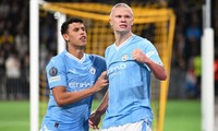 Haaland đã ghi bàn ở Champions League mùa này