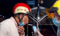 Công an thông tin vụ CSGT bị ném đá vào đầu khi đo nồng độ cồn 
