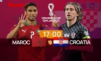 World Cup 2022: Tương quan trận đấu Morocco - Croatia, 17 giờ 23/11