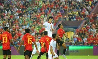 U23 Việt Nam tự tin trước trận bán kết ngày 19/5 tại sân Việt Trì Ảnh: Trọng Tài 