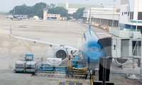 Bão số 9 khiến nhiều chuyến bay phải đổi gời khai thác hoặc huỷ. Ảnh minh hoạ.