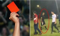Mỹ: Giơ thẻ đỏ nhưng cầu thủ vẫn không chịu rời sân, vị trọng tài này có hành động gây sốc