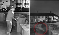 “Cái bóng” bí ẩn lướt qua trong camera an ninh của gia đình ở Anh, cư dân mạng tranh cãi