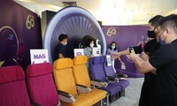 Làm ăn khó khăn, hãng hàng không Thai Airways bán ghế máy bay cho khách mua về nhà ngồi