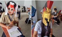 Sinh viên kỹ thuật ở Philippines gây sốt với những chiếc mũ chống quay cóp tự chế cực hài