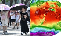 Hình ảnh người dân khắp thế giới trải qua ngày nóng nhất trong lịch sử